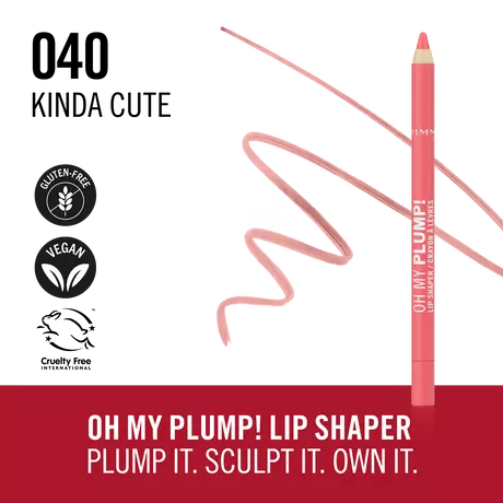 Rimmel London Oh My Plump! Lip Liner 040 Kinda Cute
