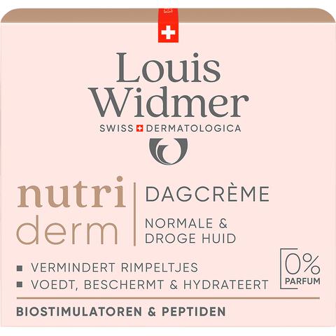 Louis Widmer Nutriderm Dagcrème Zonder Parfum 50 ML