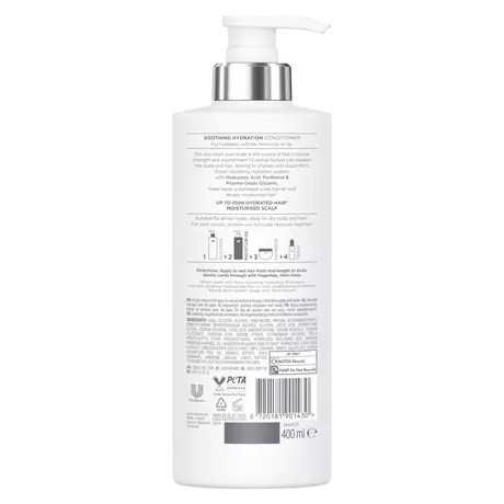 Dove Hair Soothing Hydration Conditioner 400 ML