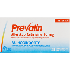 Prevalin Allerstop Hooikoorts Tabletten 10 mg