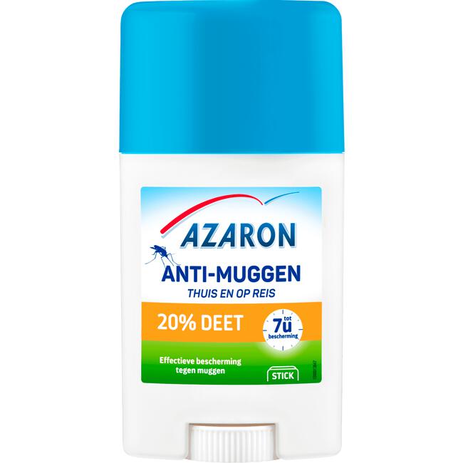 Azaron Anti-Muggen 20% DEET stick 50ml