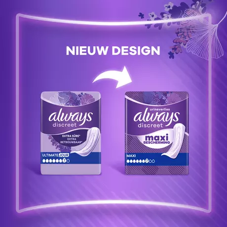 Always Incontinentieverband Discreet Maxi 8 stuks