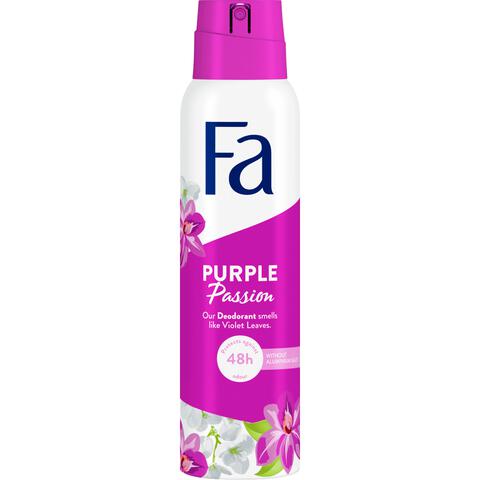 Fa Violet Leaves Passion Deodorant Spray 150 ML