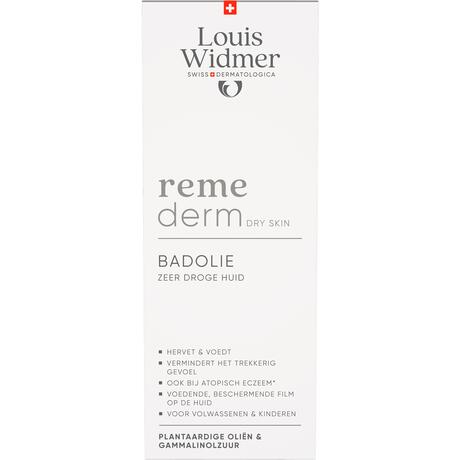 Louis Widmer Remederm Badolie Licht Geparfumeerd 250 ML