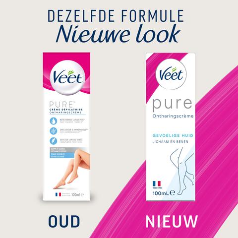 Veet Ontharingscreme Gevoelige Huid Minima 100 ML