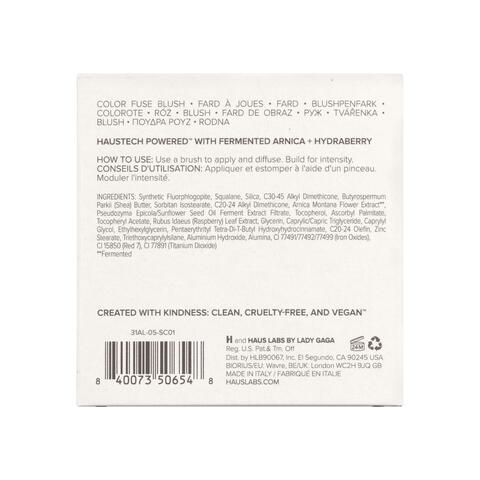Haus Labs by Lady Gaga Color Fuse Talc-Free Powder French Rosette