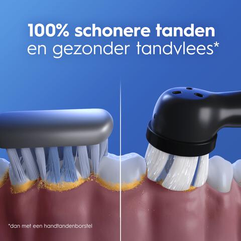 Oral-B iO 3 Zwart & Blauw Duo Elektrische Tandenborstels
