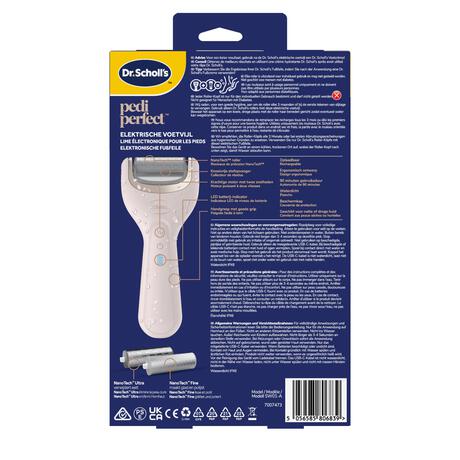 Dr.Scholl's Pedi Perfect Elektrische Voetvijl met Nano Technologie
