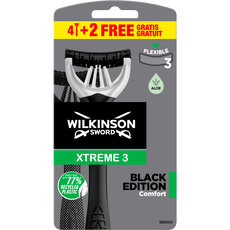 Wilkinson Sword Xtreme3 Black Edition Wegwerpmesjes 4+2 gratis