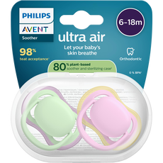 Philips Avent Fopspeen Ultra Air 6-18M SCF087/12 2 stuks