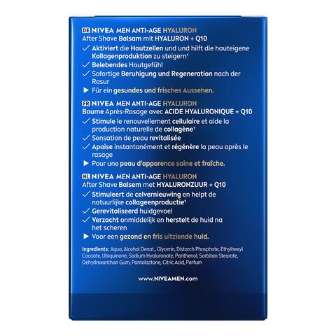 NIVEA MEN Q10 Anti-Age Hyaluron Aftershave Balsem 100 ML