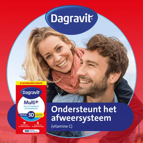 Dagravit Multivitaminen Totaal 30 Dragees 550 stuks