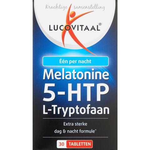 Lucovitaal Melatonine 5-HTP L-Tryptofaan Tabletten