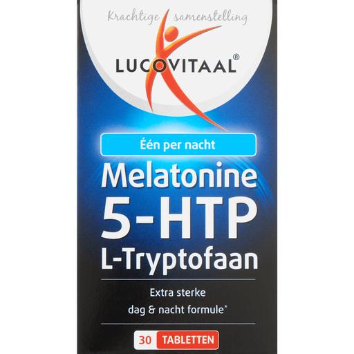 Lucovitaal Melatonine 5-HTP L-Tryptofaan Tabletten 30 stuks