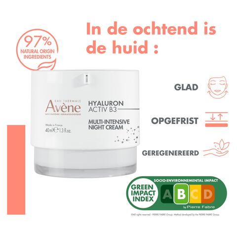 Avène Hyaluron Activ B3 Nachtcreme 40 ML