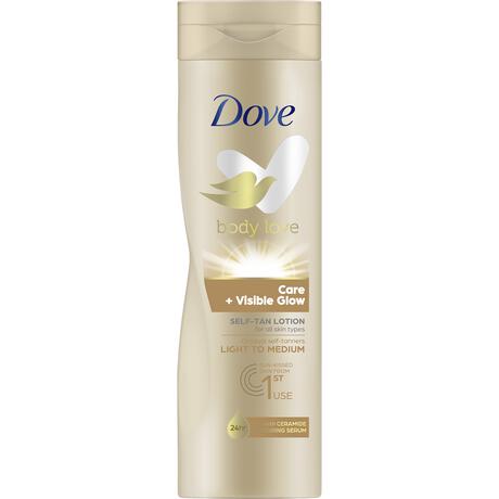 Dove Tanning Lotion Light-Medium 250 Ml