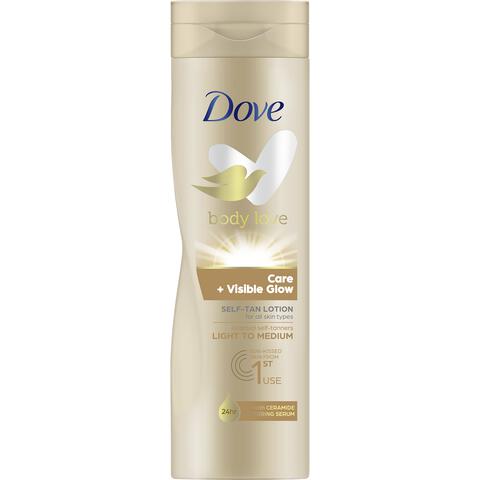 Dove Tanning Lotion Light-Medium 250 Ml
