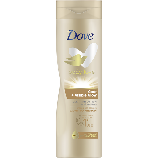 Dove Tanning Lotion Light-Medium 250 Ml