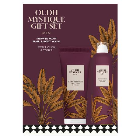 Etos Oudh Mystique Giftset Hair Body Wash + Foam