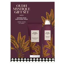 Etos Oudh Mystique Giftset Hair Body Wash + Foam