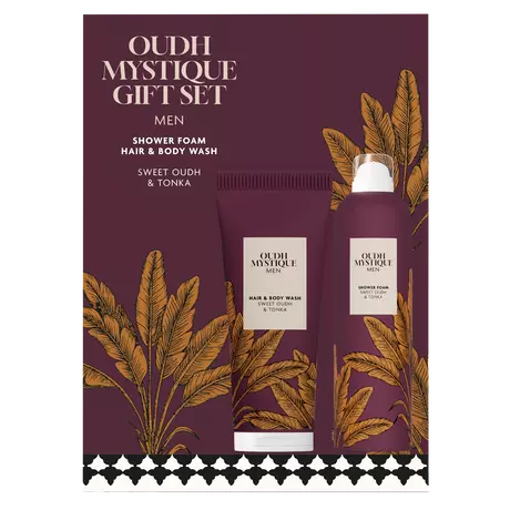 Etos Oudh Mystique Giftset Hair Body Wash + Foam