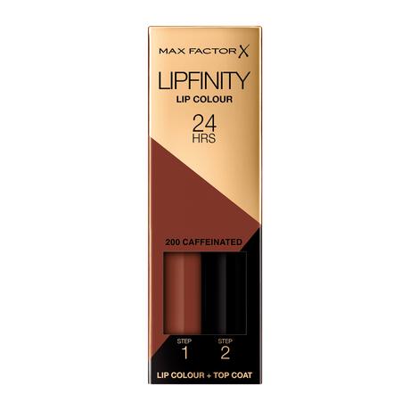 Max Factor Lipfinity Lip Colour Lipstick 200 Caffeinated