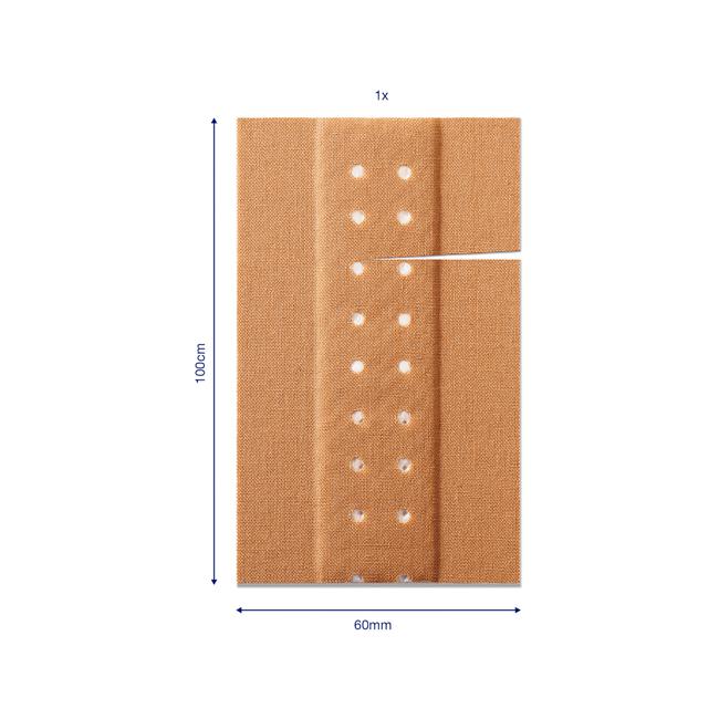 Hansaplast Classic Pleisterstrip 1 M x 6 CM