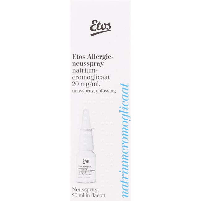 Etos Allergie Neusspray Natriumcromoglicaat 20 mg/ml 20 ML