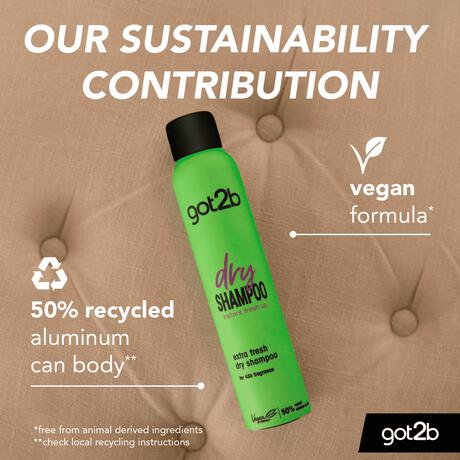Got2b Droogshampoo Extra Fresh 200 ML