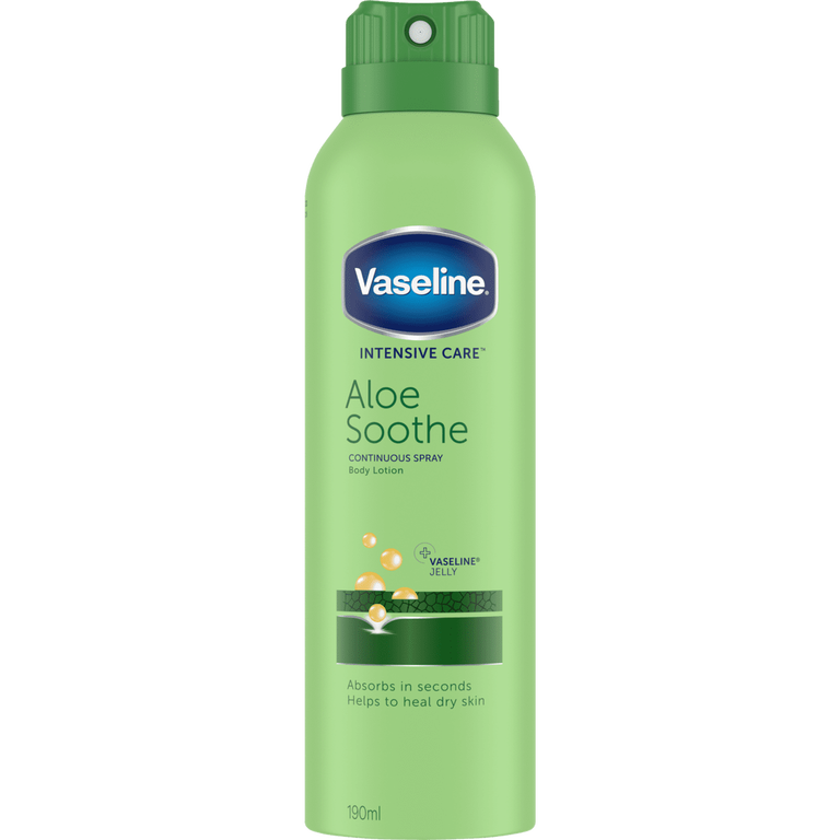 Vaseline Intensive Care Aloë Fresh Body Spray 190 ML Etos
