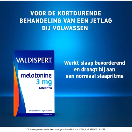 Valdispert Melatonine 3 MG 30 stuks