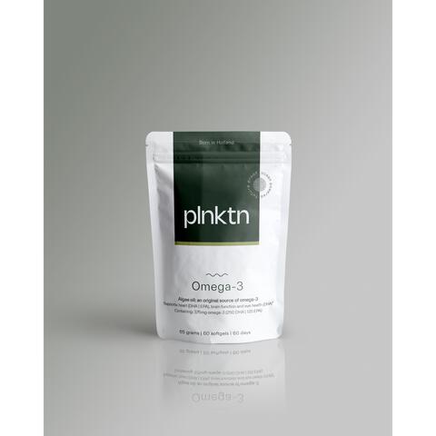 Plnktn Algenolie Omega 3 60 stuks
