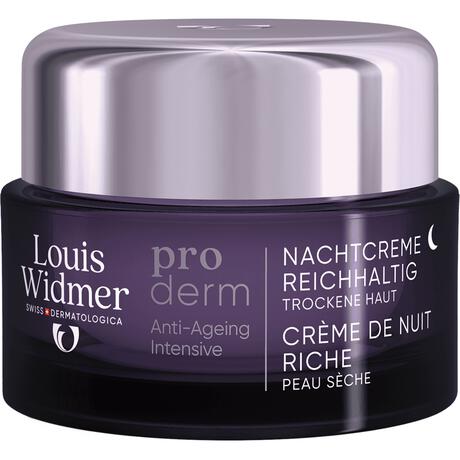 Louis Widmer Proderm Nachtcrème Rijke Textuur Licht Geparfumeerd 50 ML