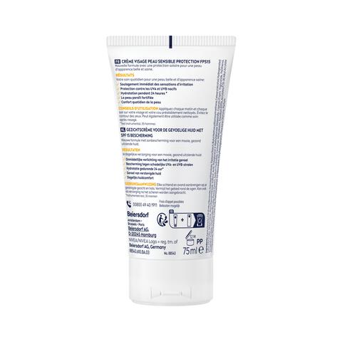NIVEA MEN Sensitive Gezichtscrème SPF 15 75 ML