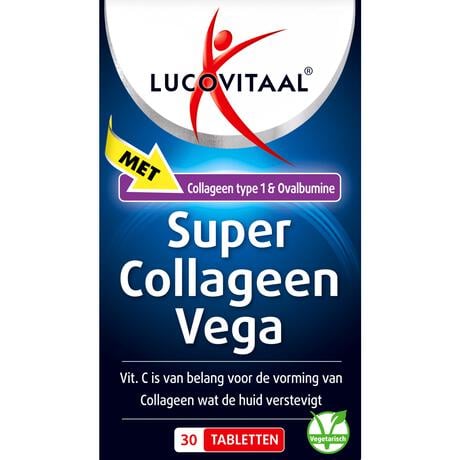 Lucovitaal Collageen Vega Super Tabletten 30 stuks