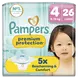 Pampers Premium Protection Luiers Maat 4 9-14 kg 26 stuks