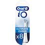 Oral-B iO Ultimate Clean Opzetborstels Wit - 8 Stuks