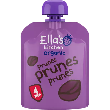 Ella's Kitchen Bio Knijpfruit Pruimen 4+ Maanden 70 gram
