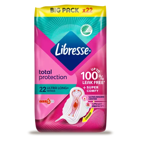 Libresse Ultra Long Maandverband Big Pack 22 stuks