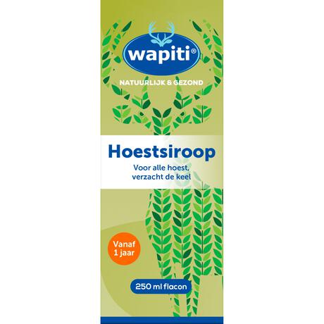 Wapiti Hoestsiroop 250 ML