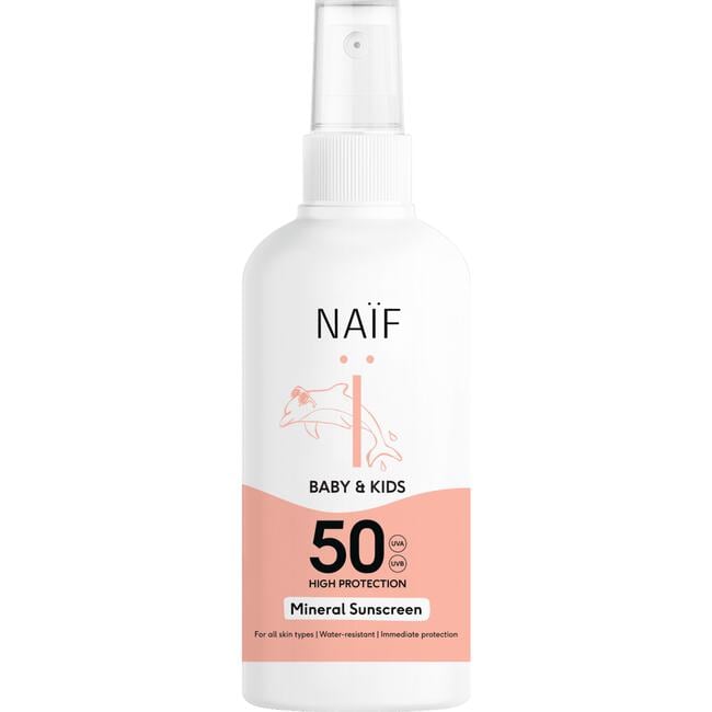 Naïf Baby & Kids Zonnebrand Spray SPF50 175 ML