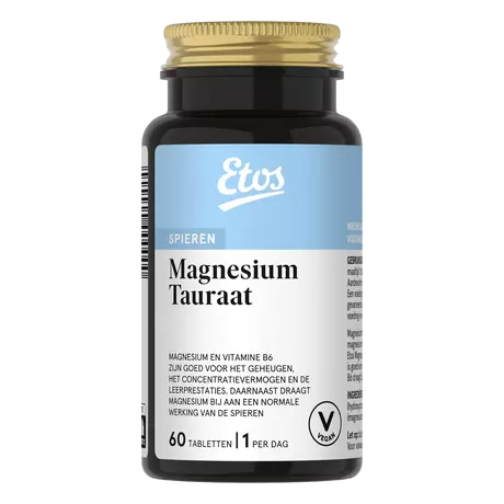 Etos Magnesium Tauraat 60 stuks