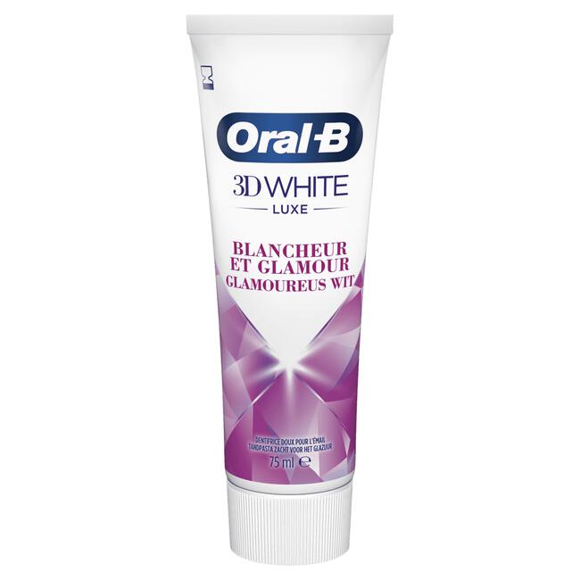 karakter lont Incident, evenement Oral-B 3D White Luxe Glamorous Tandpasta 75 ML 75 ML | Etos