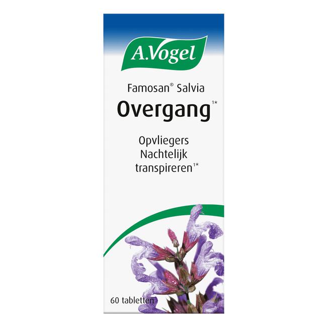 A.Vogel Famosan Salvia bij Opvliegers1* Tabletten 60 stuks