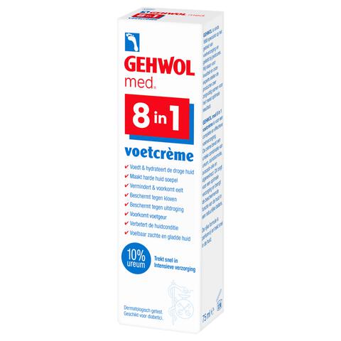 Gehwol 8-In-1 Voetcreme 75 ML