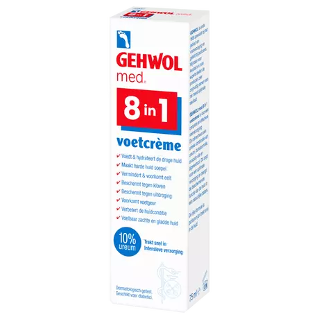 Gehwol 8-In-1 Voetcreme 75 ML