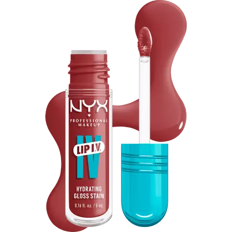 NYX Professional Makeup Lip IV Hydraterende Lipgloss Stain Hydra Honey