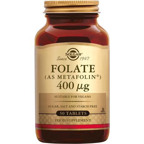Solgar Folate 400 µg 50 stuks
