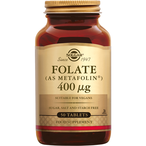 Solgar Folate 400 µg Tablettem 50 stuks