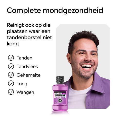 Listerine® Total Care Mondwater Mini 80 ML